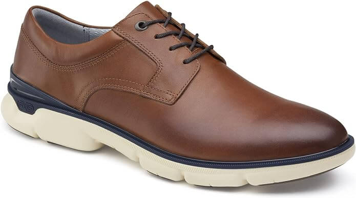 Johnston & Murphy Men’s XC4 Tanner Plain Toe | Waterproof Construction & Memory-Foam Cushioning