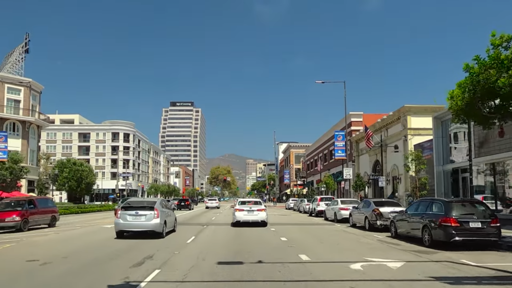 Downtown Glendale, California