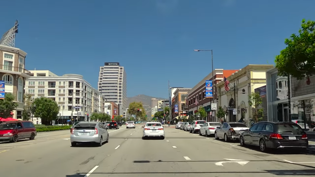Downtown Glendale, California