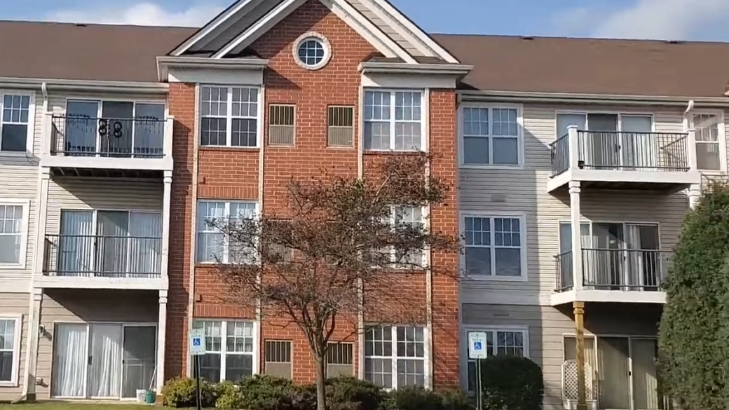 Apartment block in USA