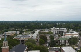 Mississippi view from the sky