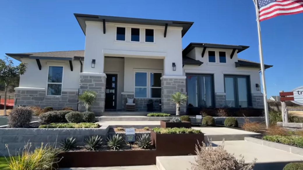 Modern house in Texas