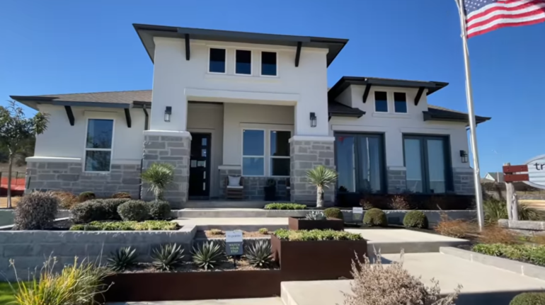 Modern house in Texas