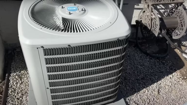 How to clean outside AC unit?