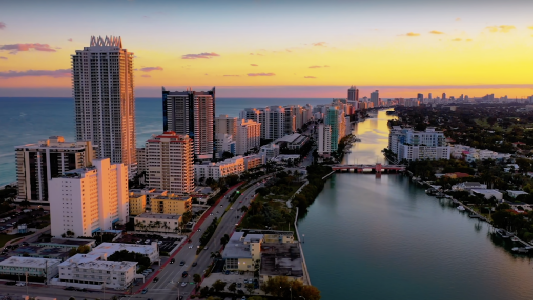 Florida aerial view