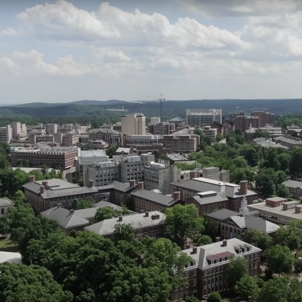 View of Chapel Hill North Carolina