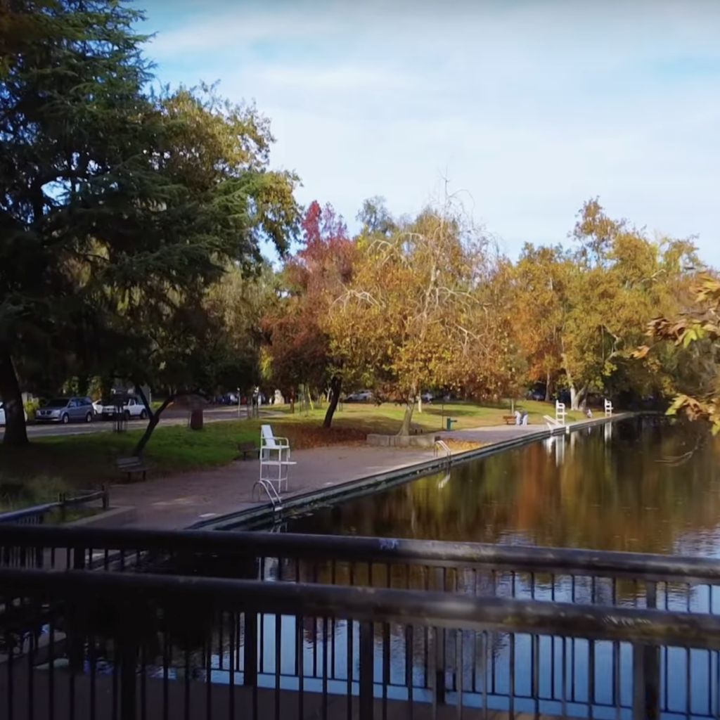 Chico California in autumn