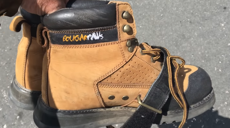Cougar Paws shoes for roofing