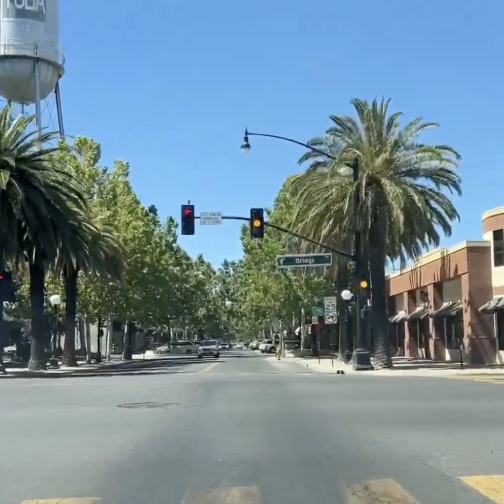 Downtown Yuba City California Drive