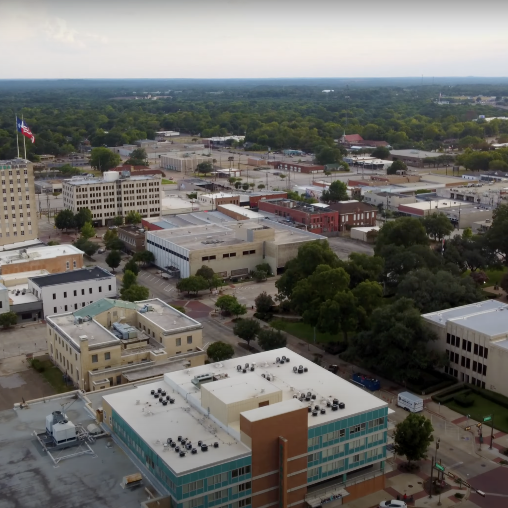 Longview Texas city view