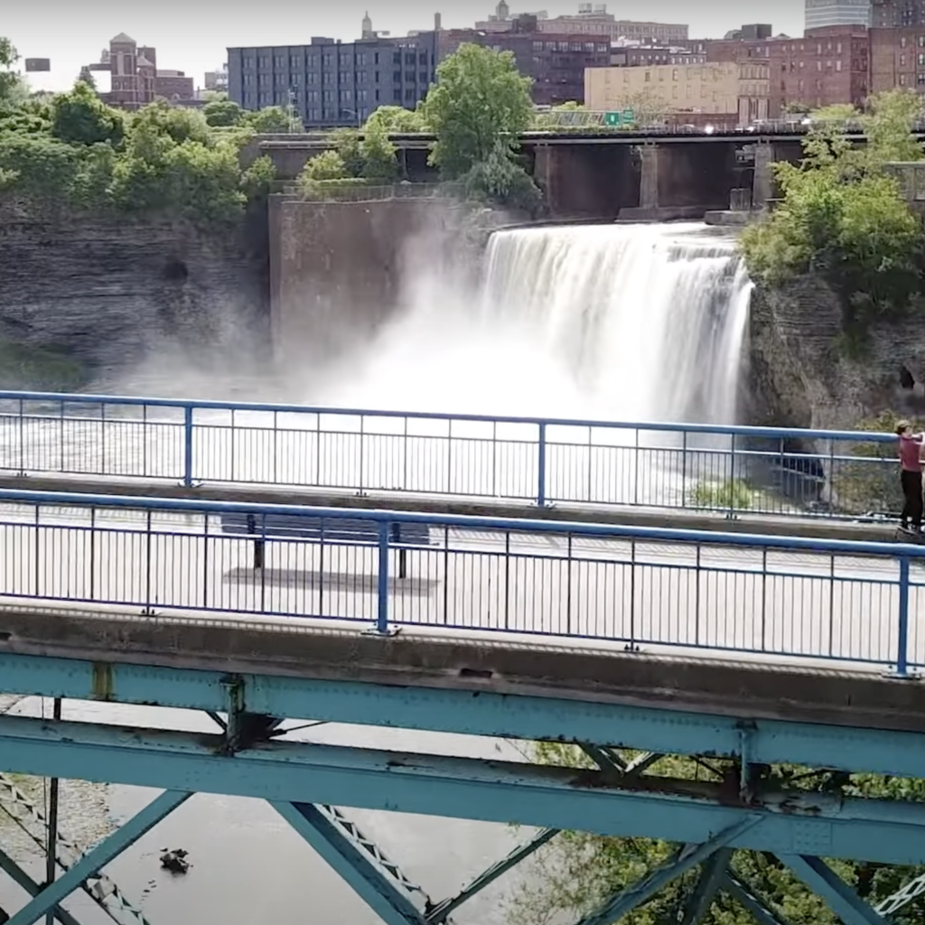 Rochester NY waterfall