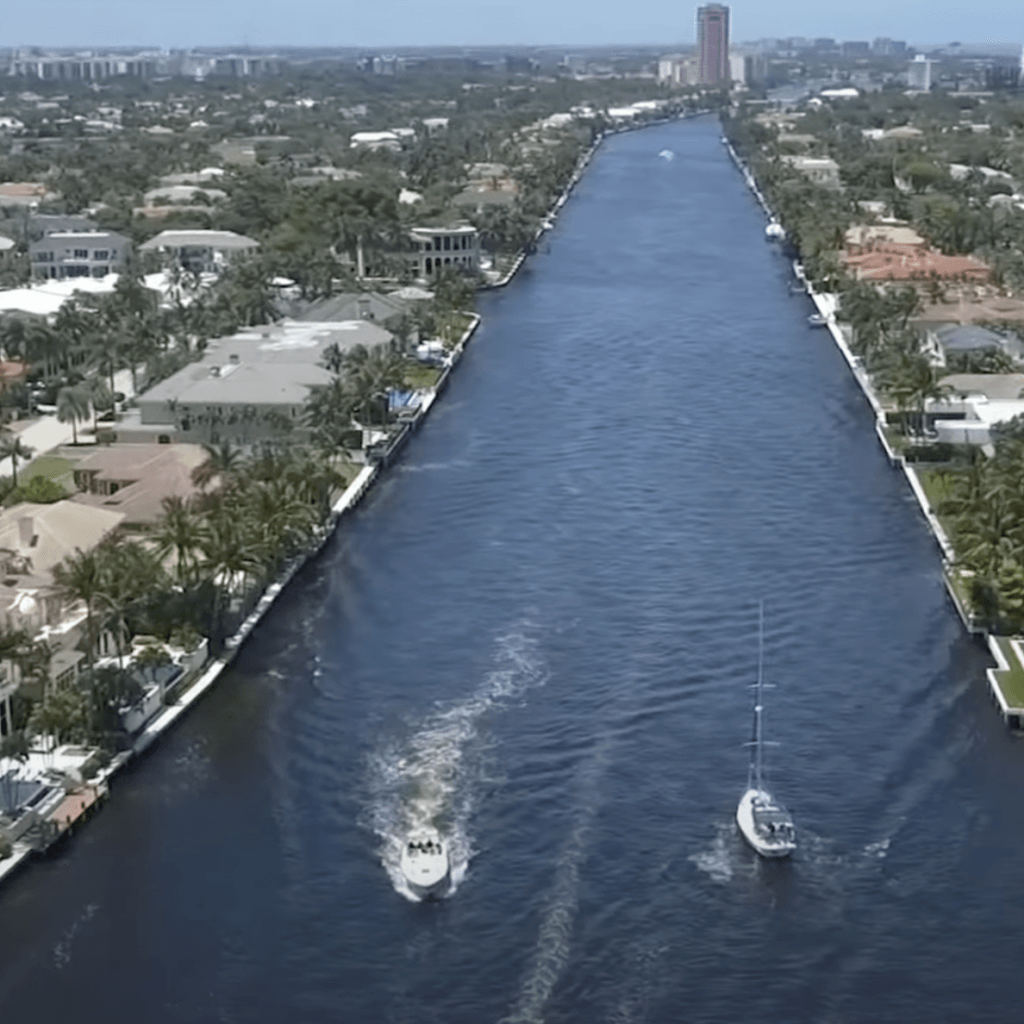 Boca Raton aerial view