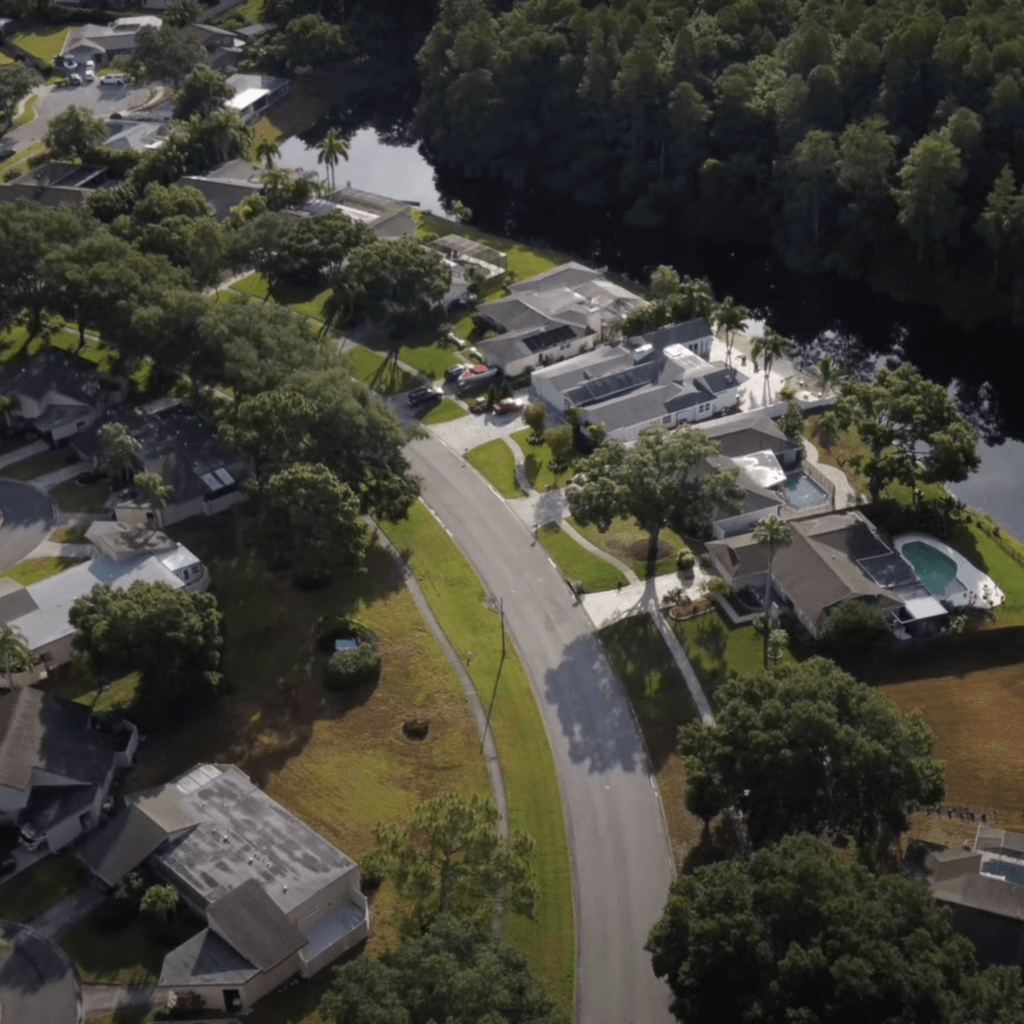 Clearwater aerial view 