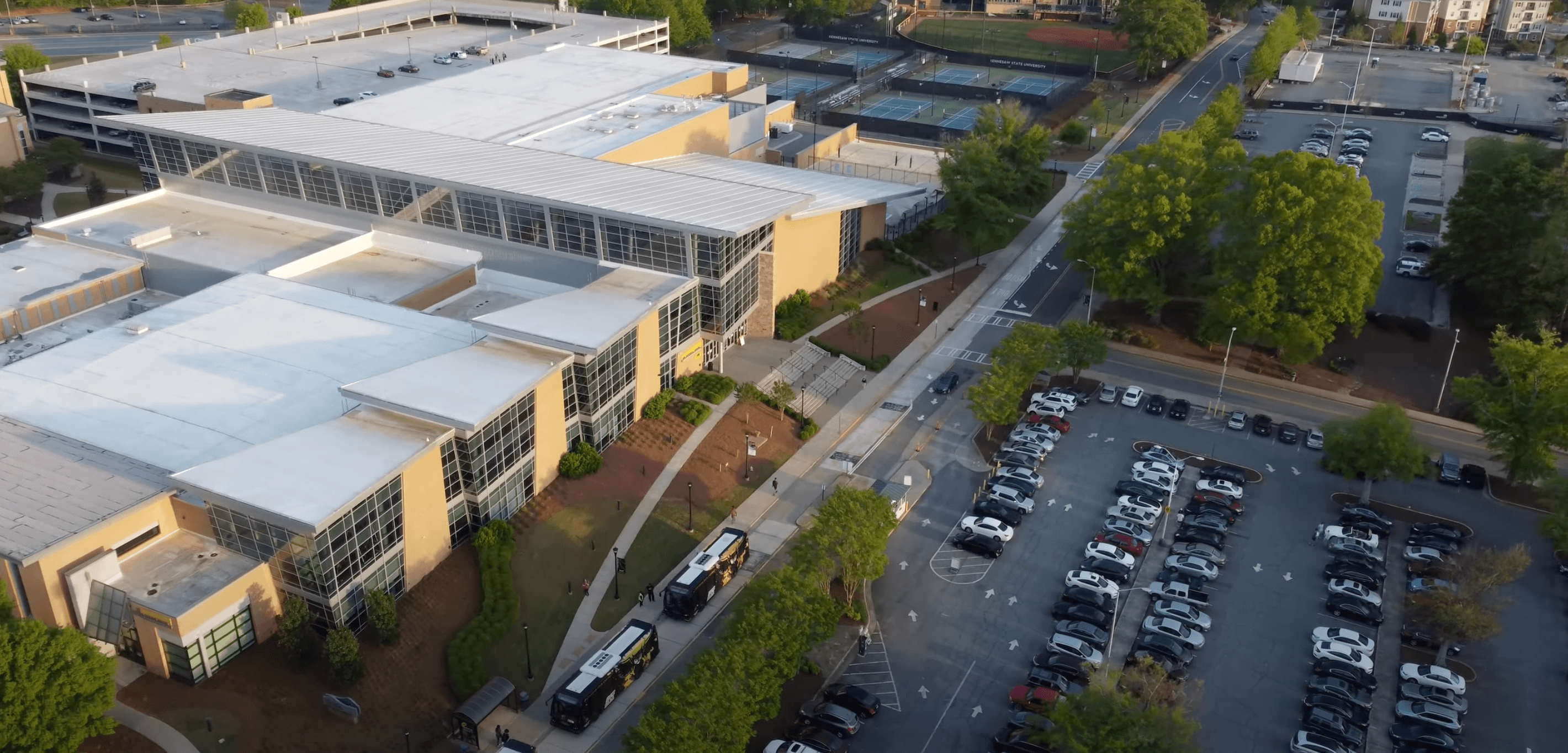 Kennesaw aerial view 