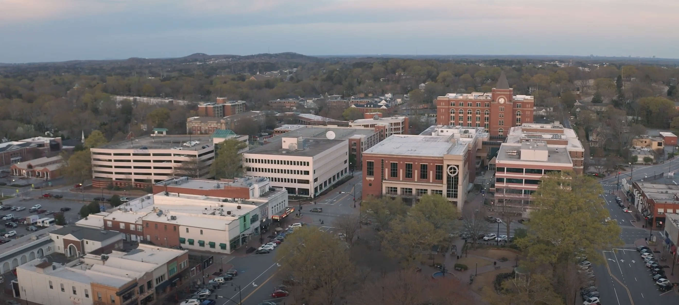 Marietta aerial view