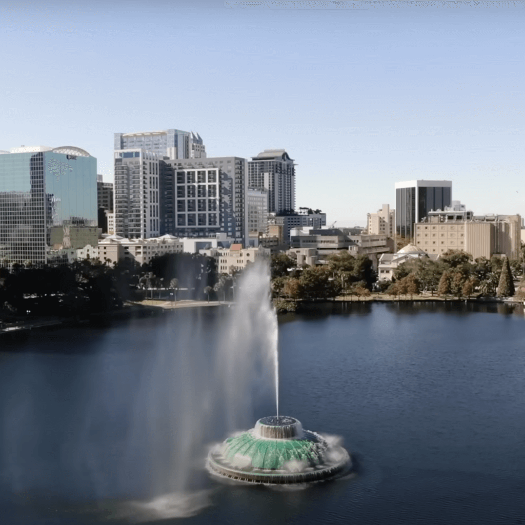 Orlando aerial view