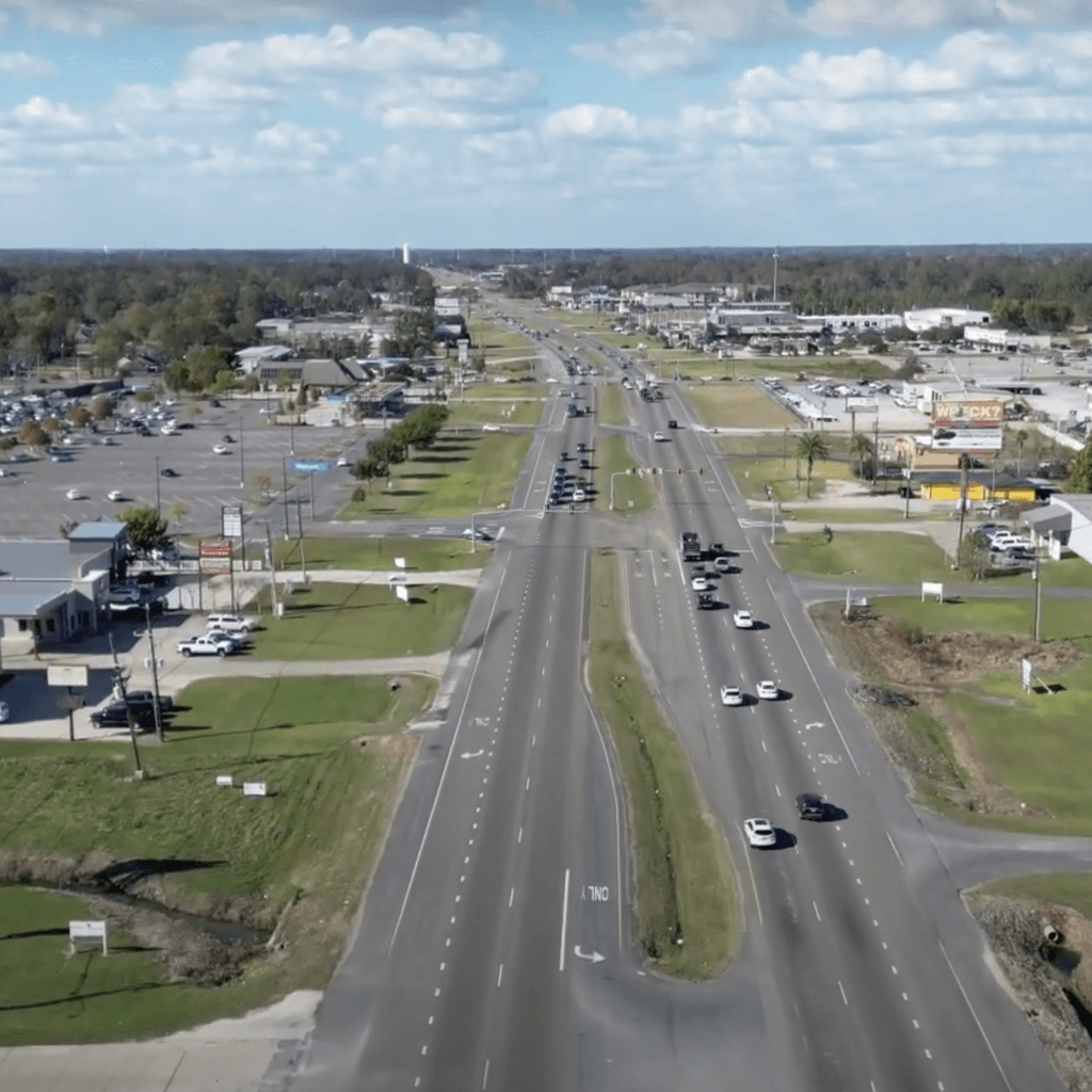 Prairieville aerial view