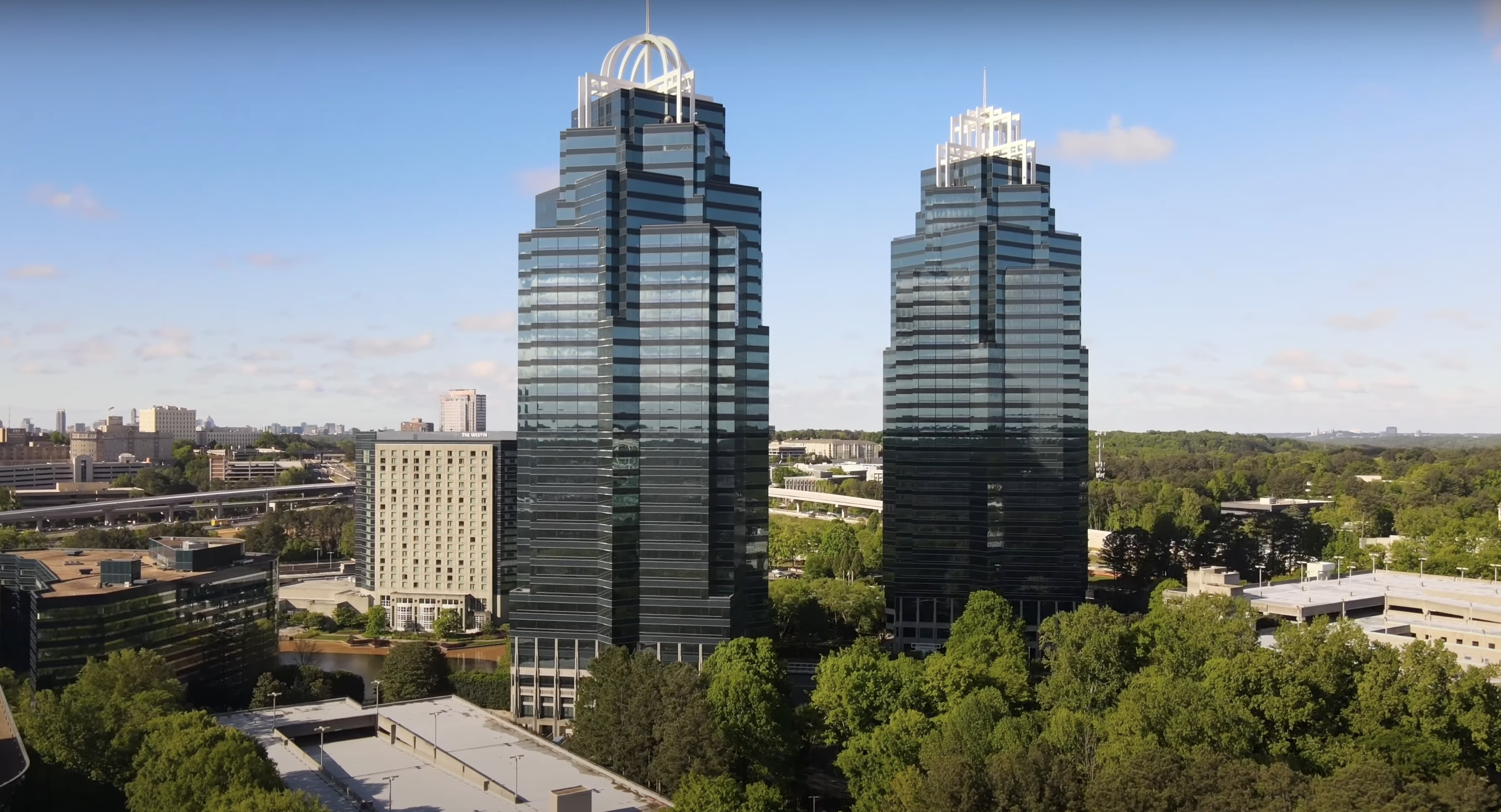 Sandy Springs aerial view