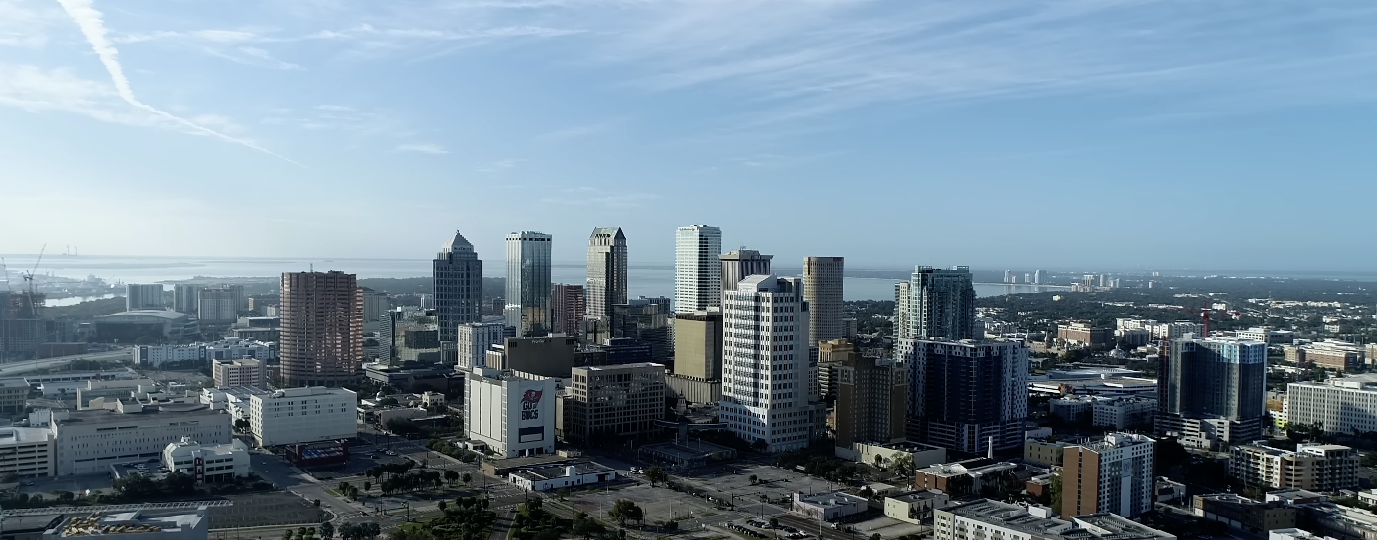 Tampa aerial view 