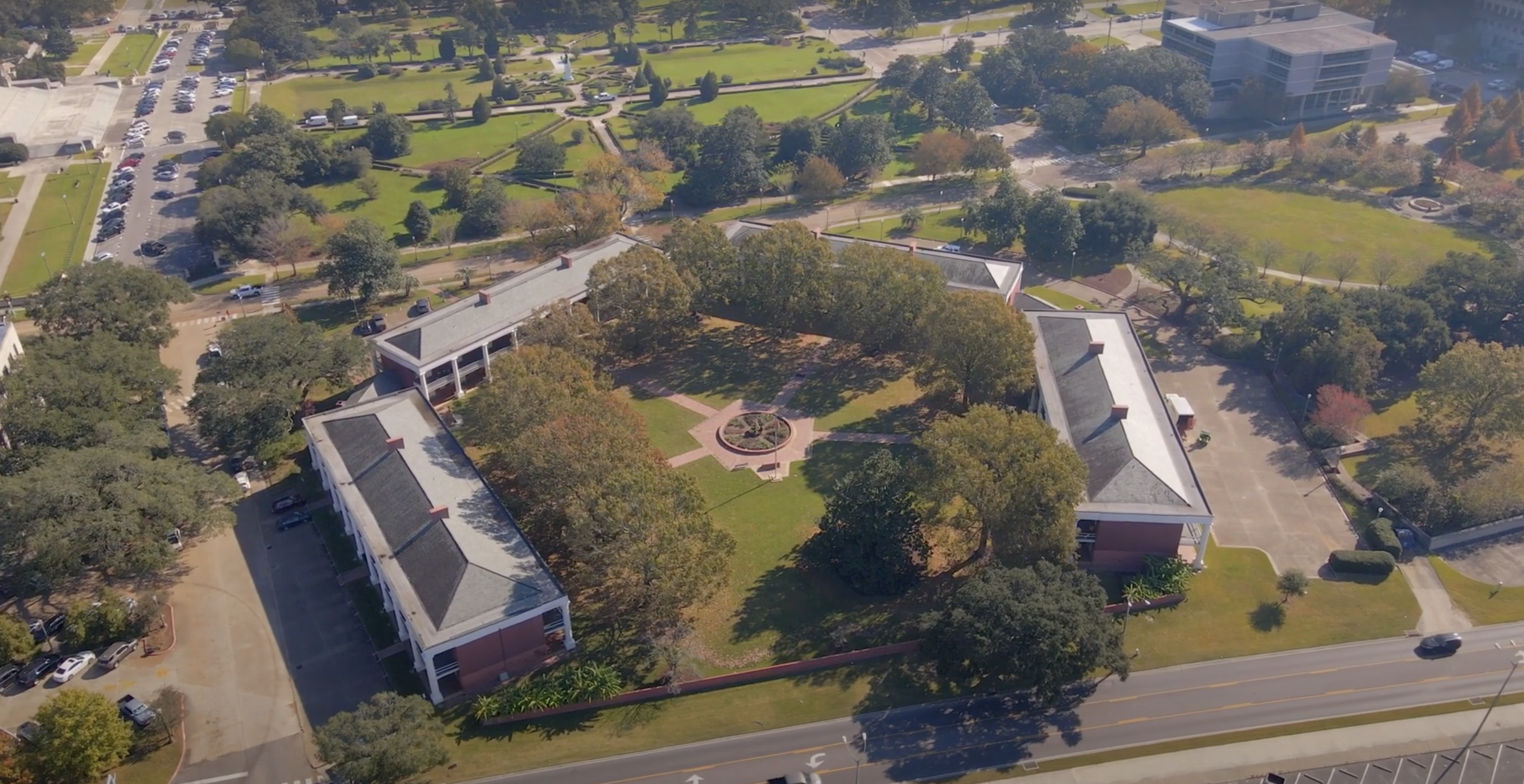 Baton Rouge aerial view 