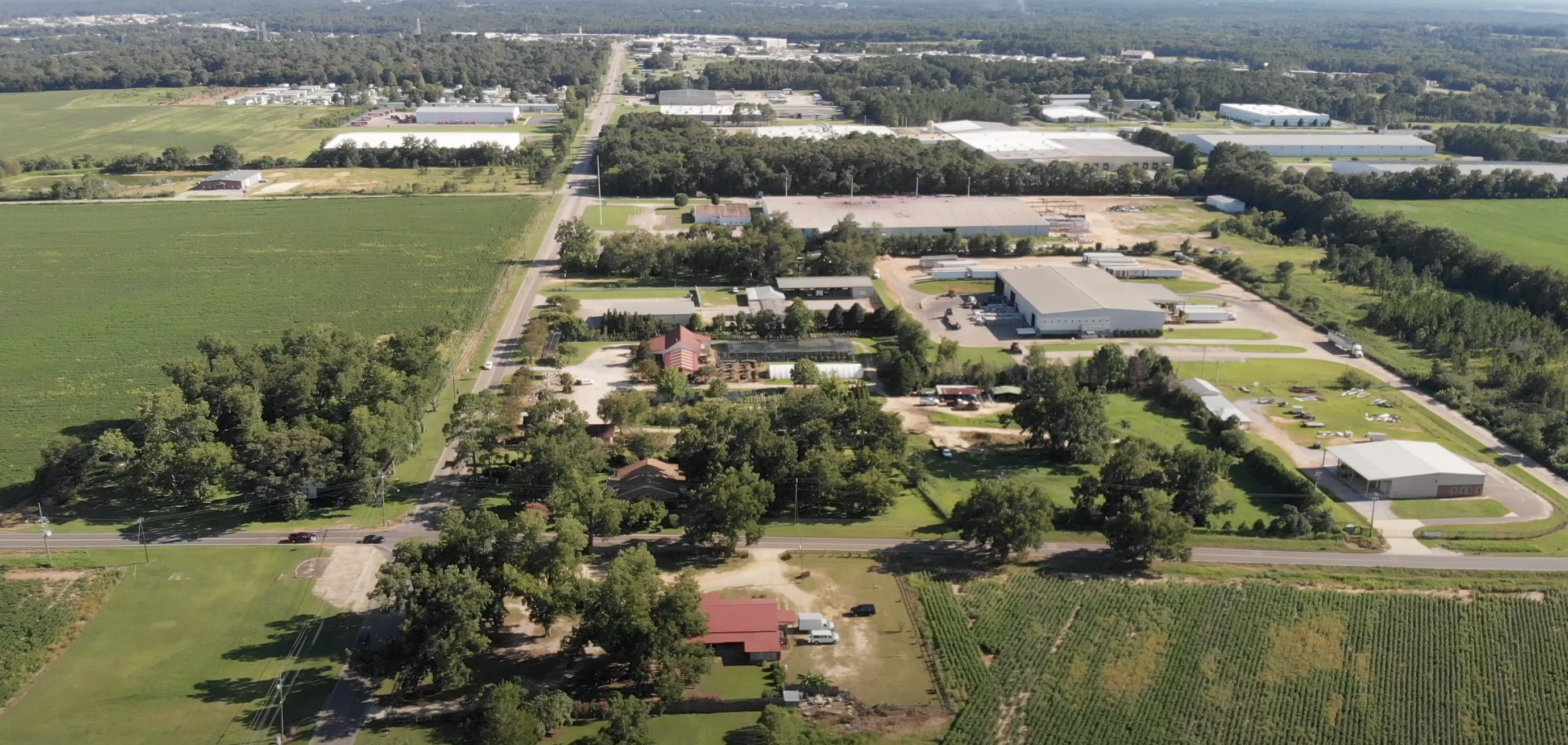 Dothan aerial view 