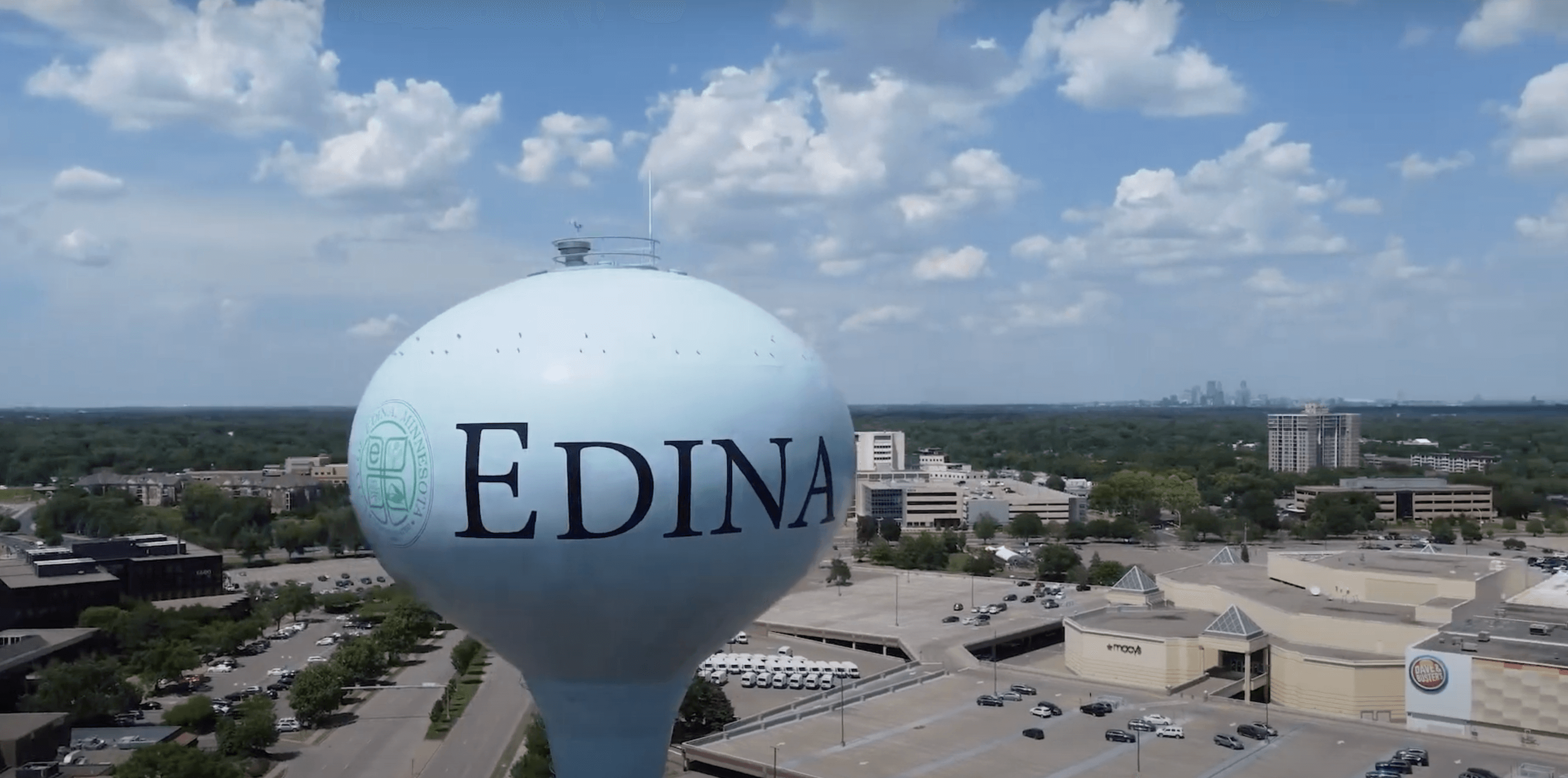 Edina sign