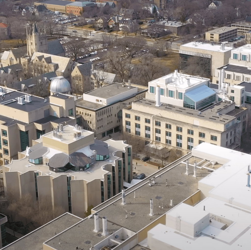 Evanston downtown