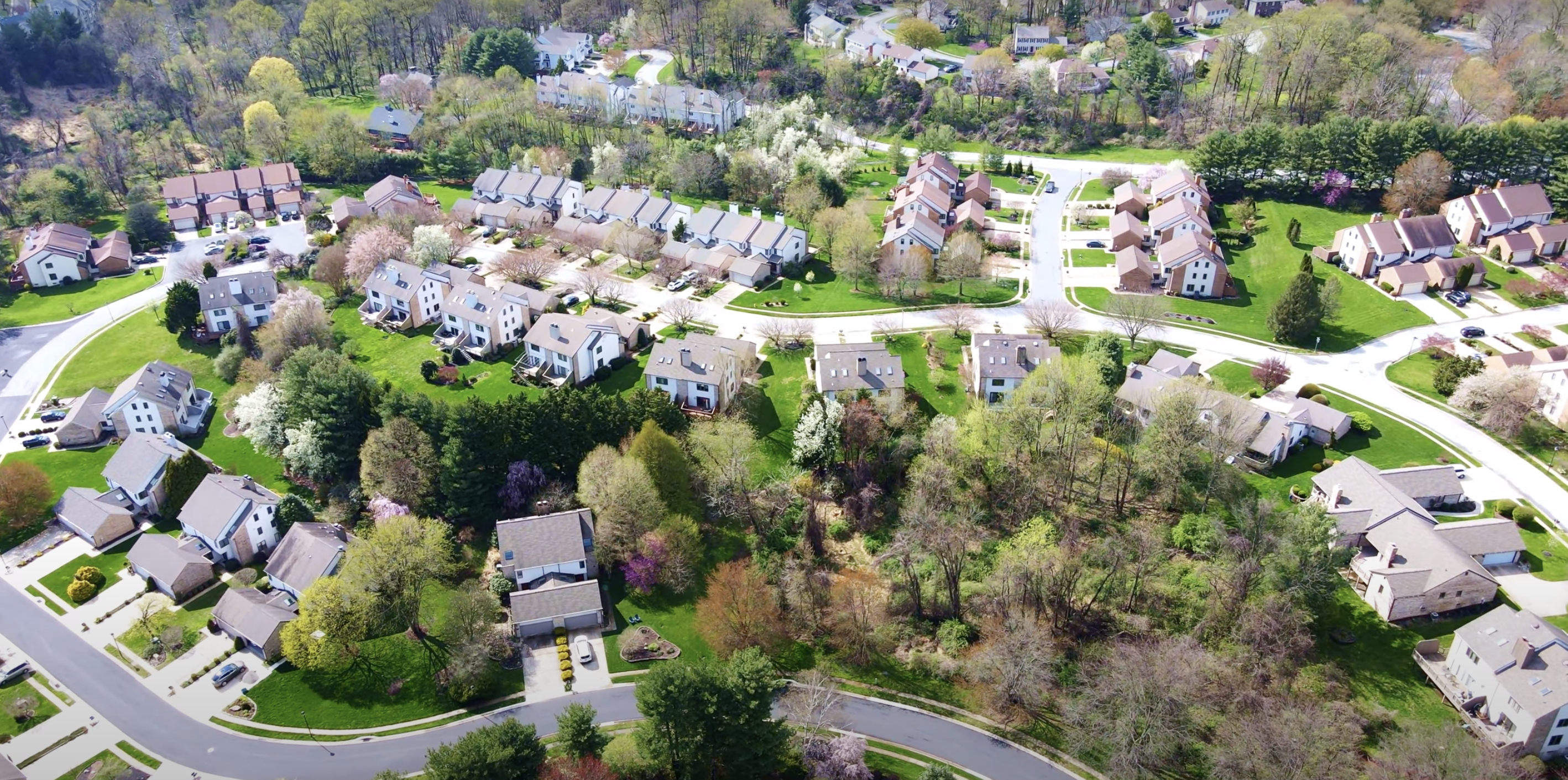 Pike Creek aerial footage