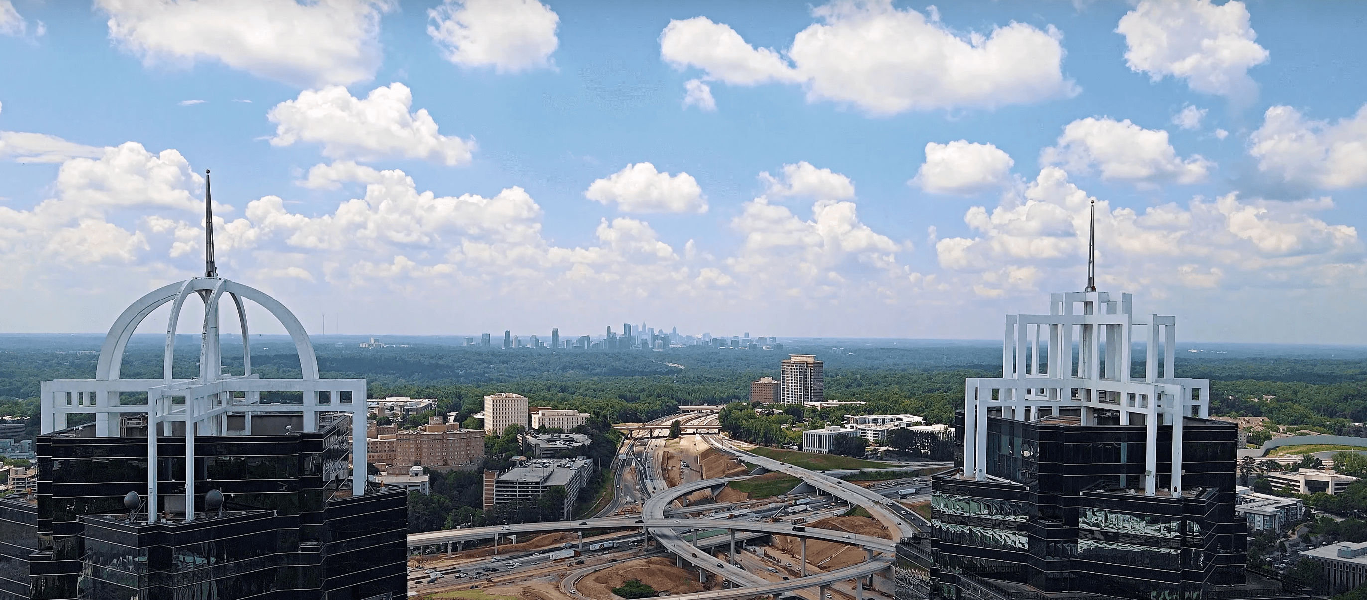 Sandy Springs aerial view