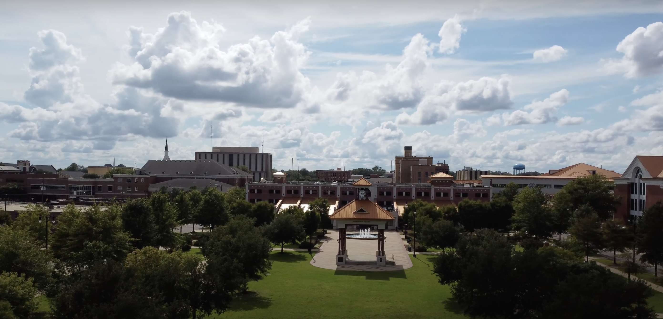 Tuscaloosa aerial view