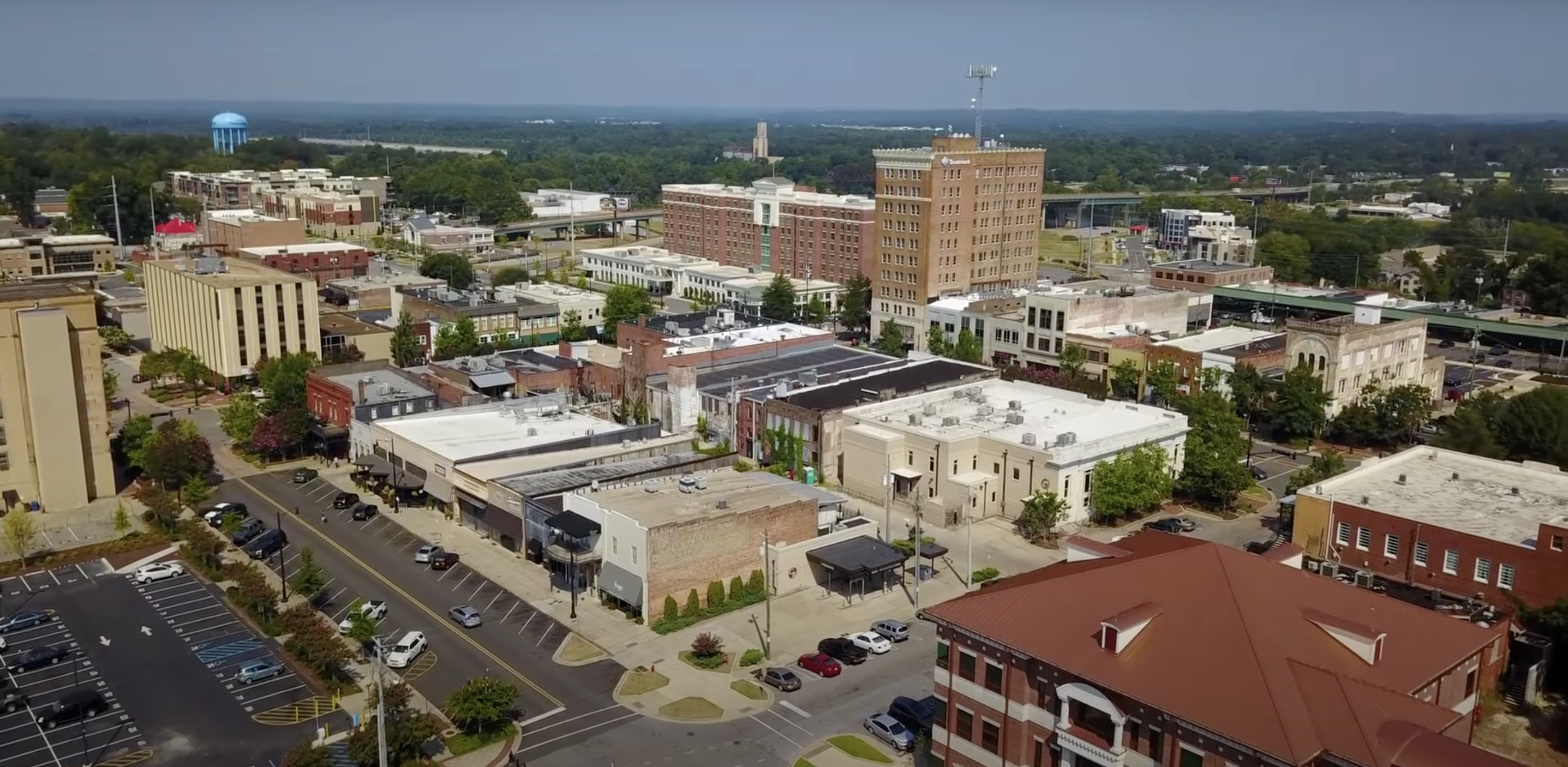 Tuscaloosa aerial view