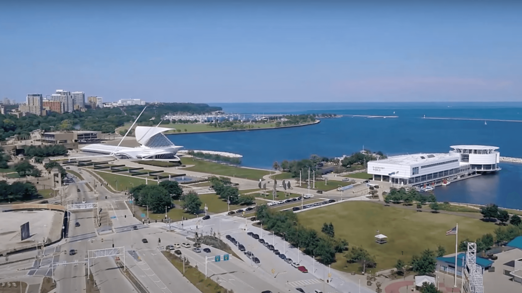 Wisconsin aerial view