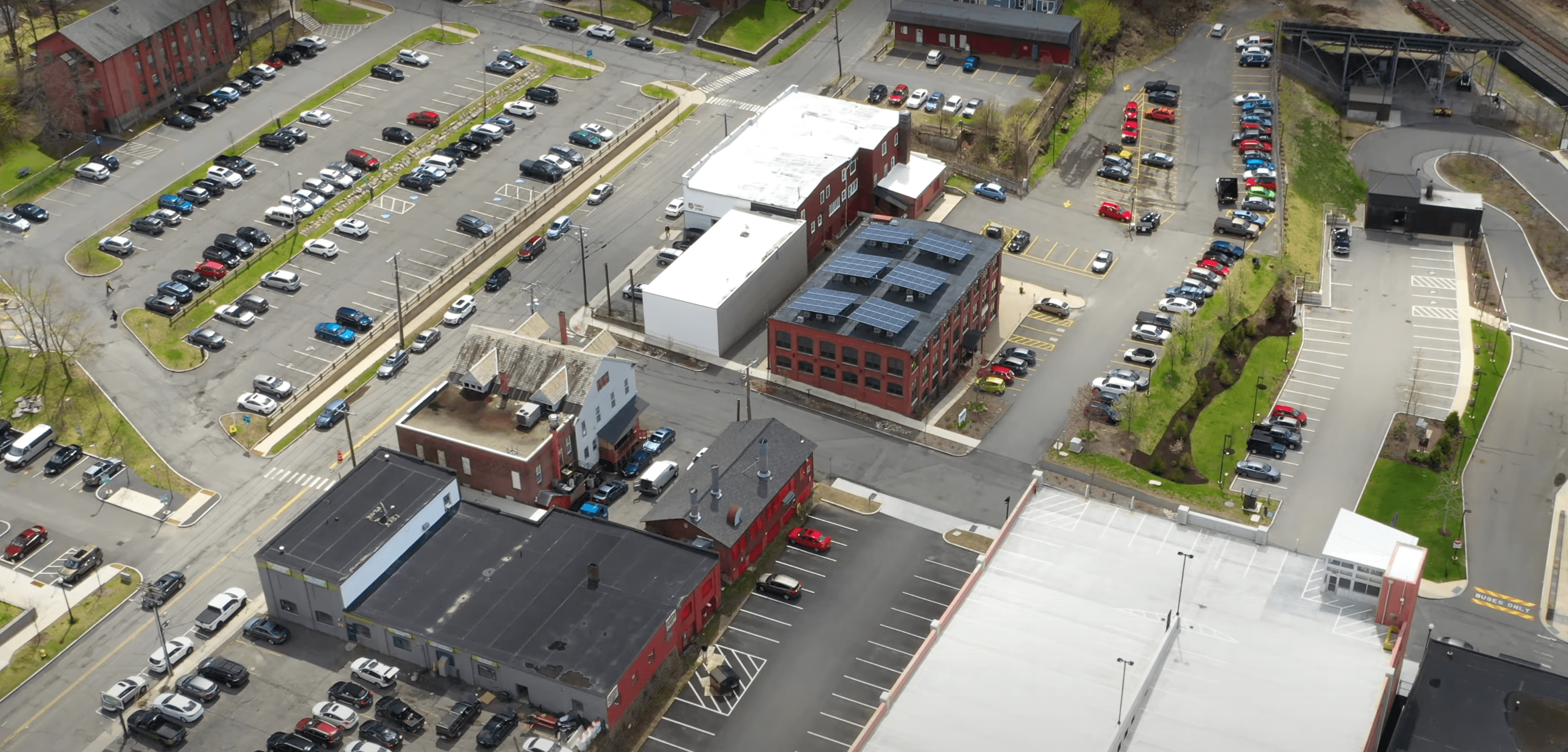aerial view of Greenfield