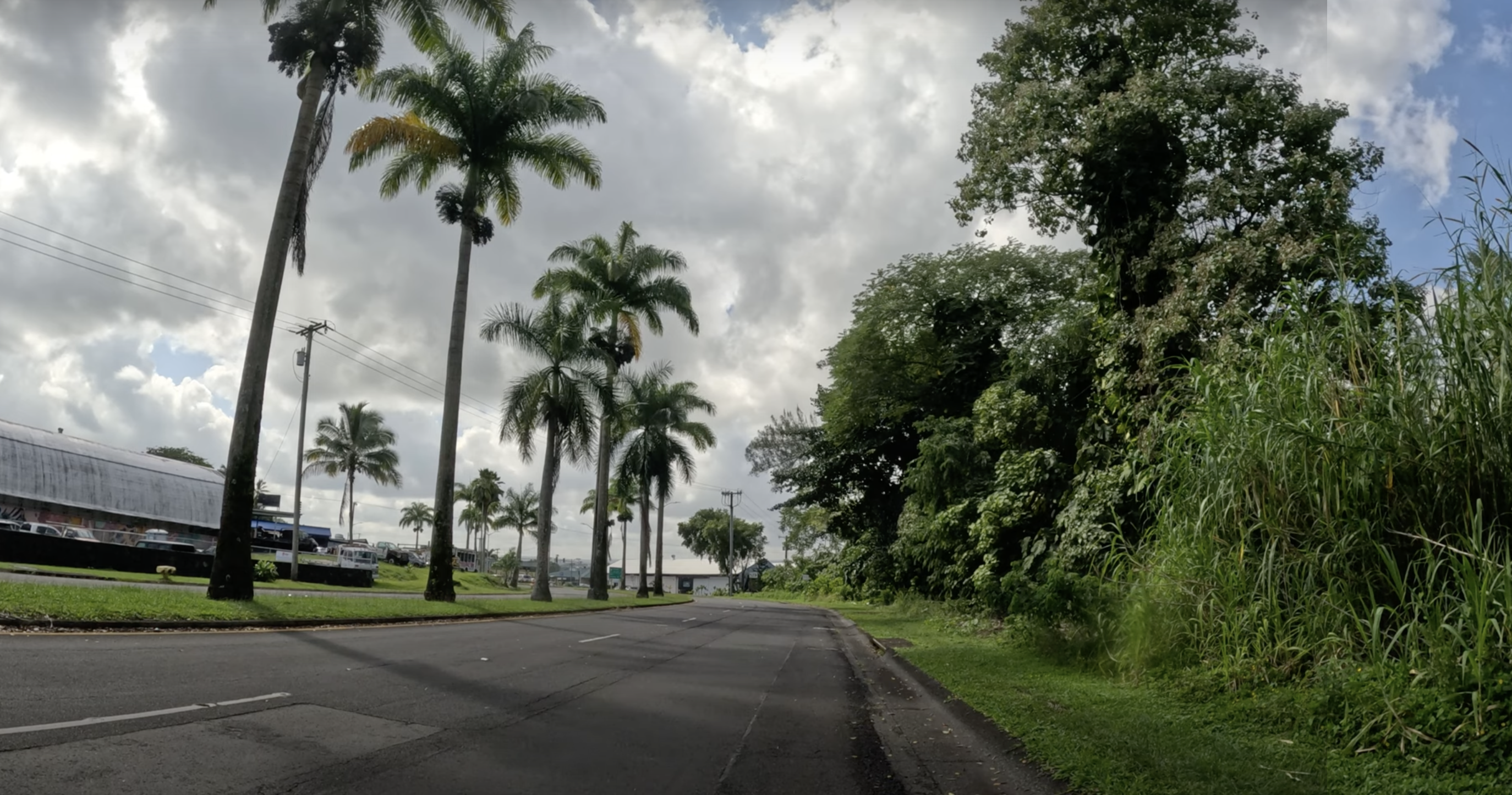 Hilo, Big Island road view