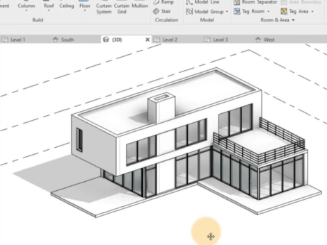House on Revit