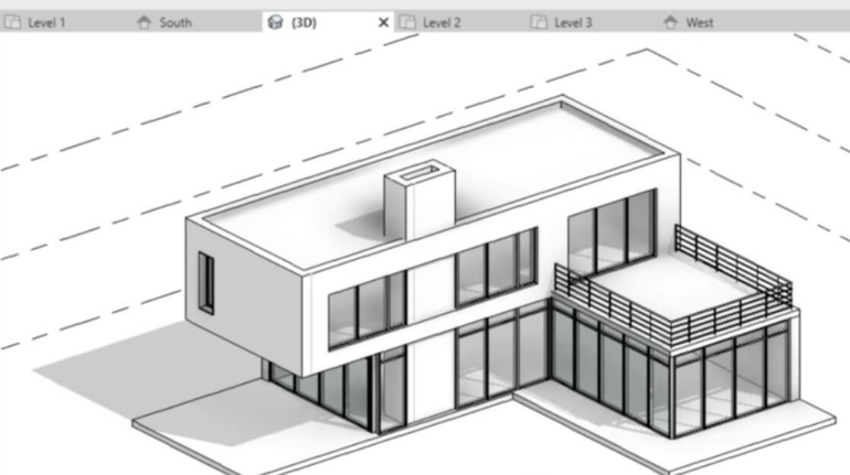 House on Revit
