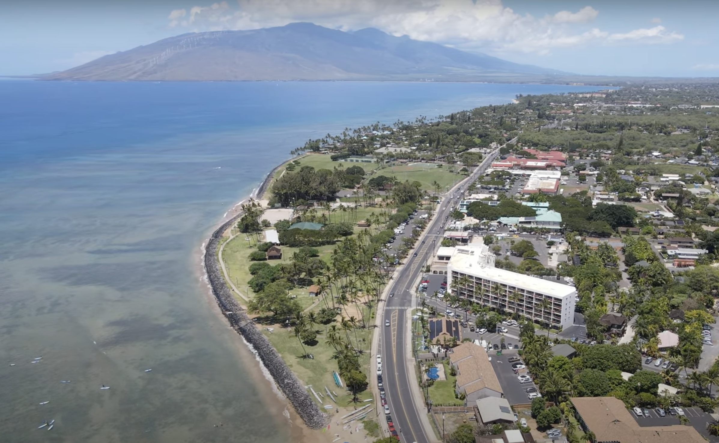 Kihei, Maui aerial view 