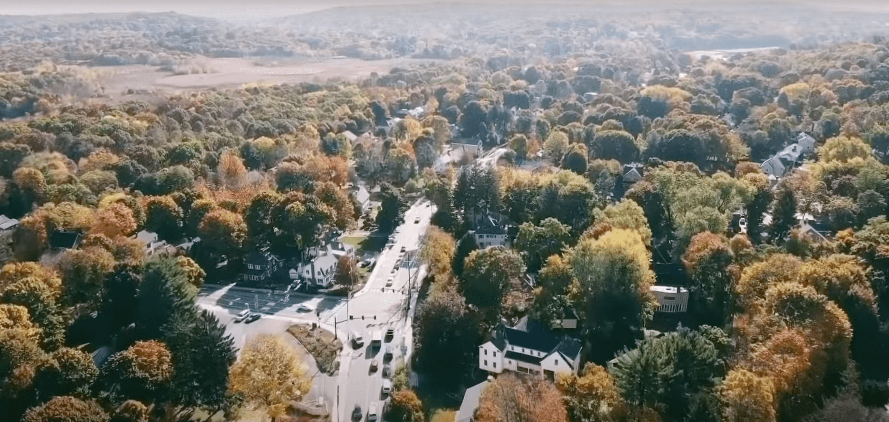 Lexington aerial view