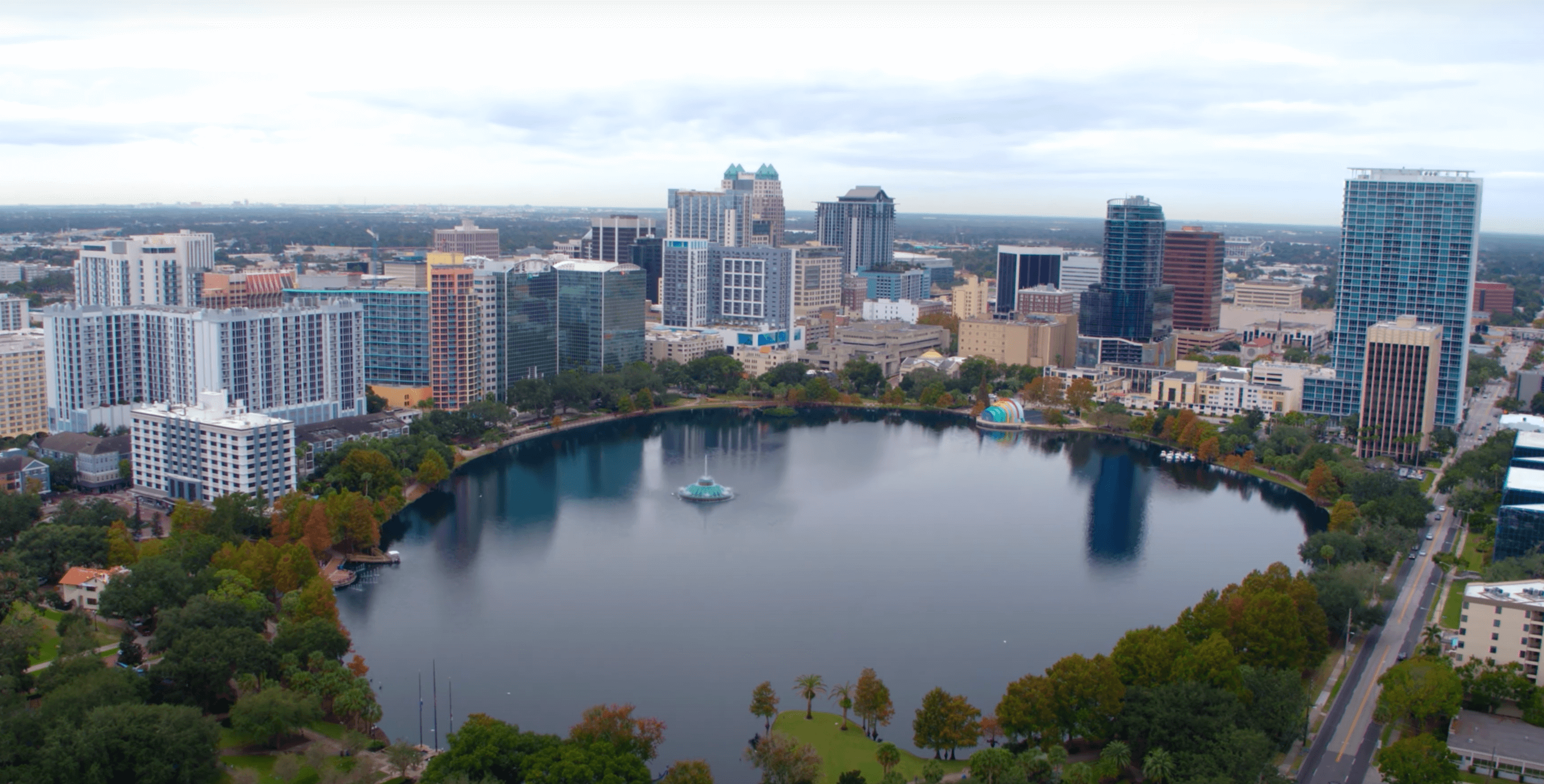 Orlando aerial view