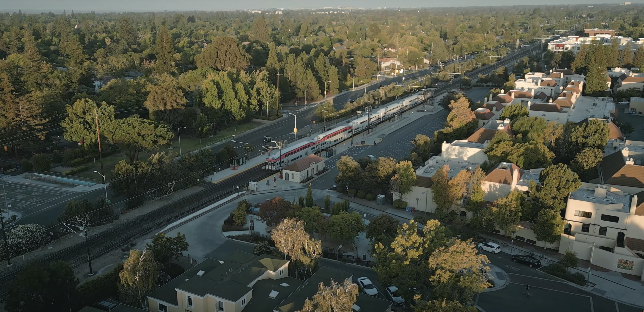 Palo Alto aerial view