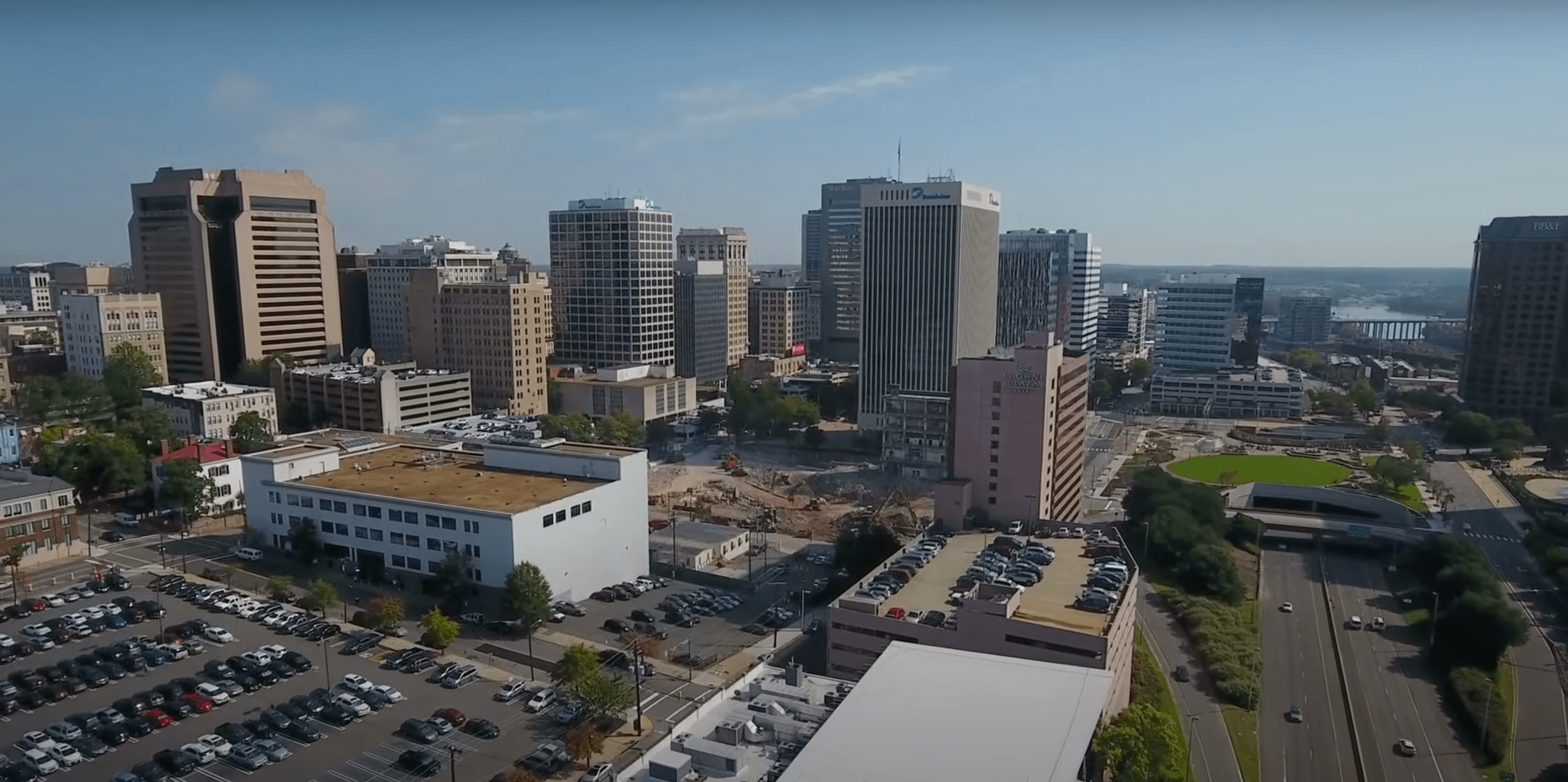 Richmond aerial view