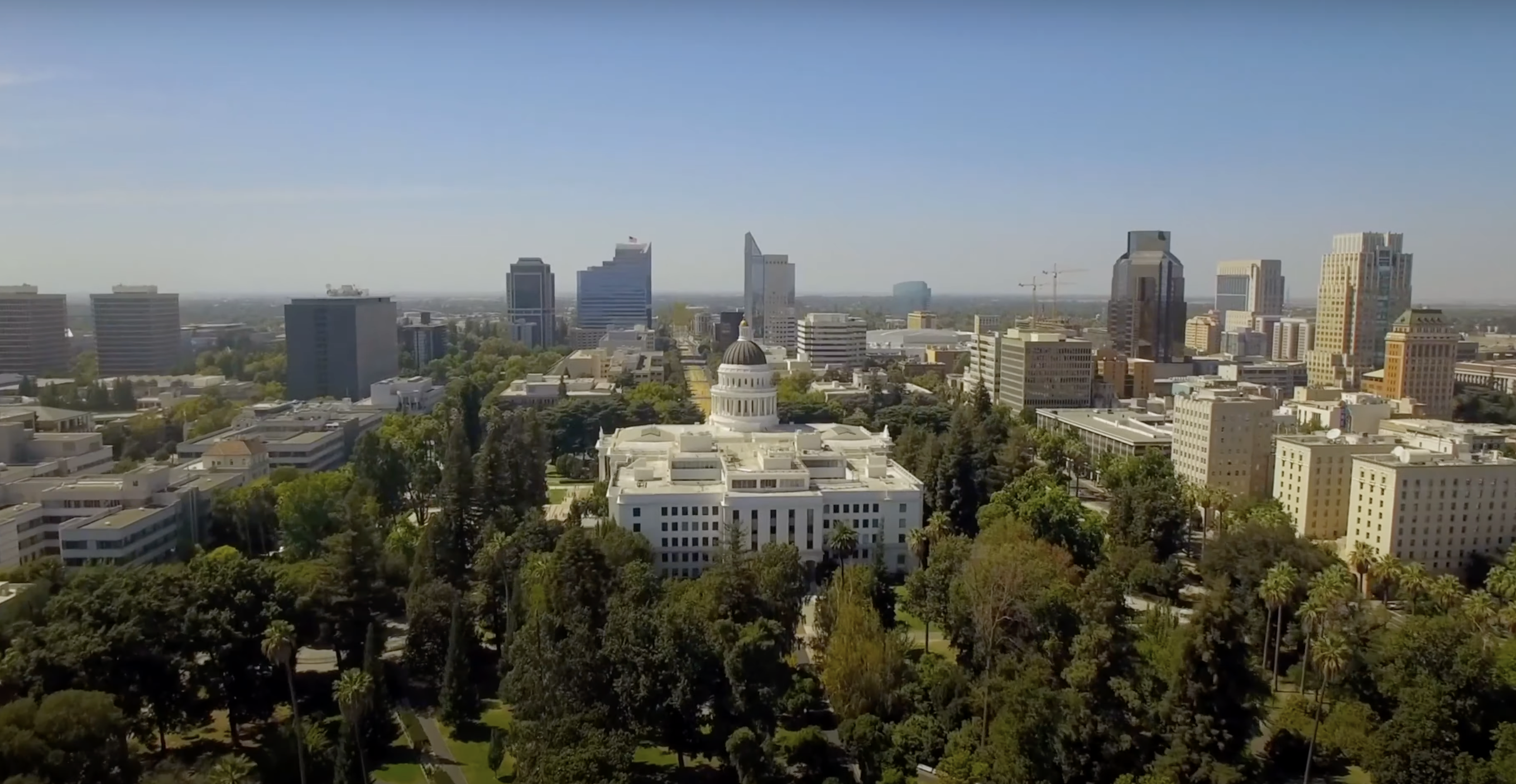 Sacramento aerial view 