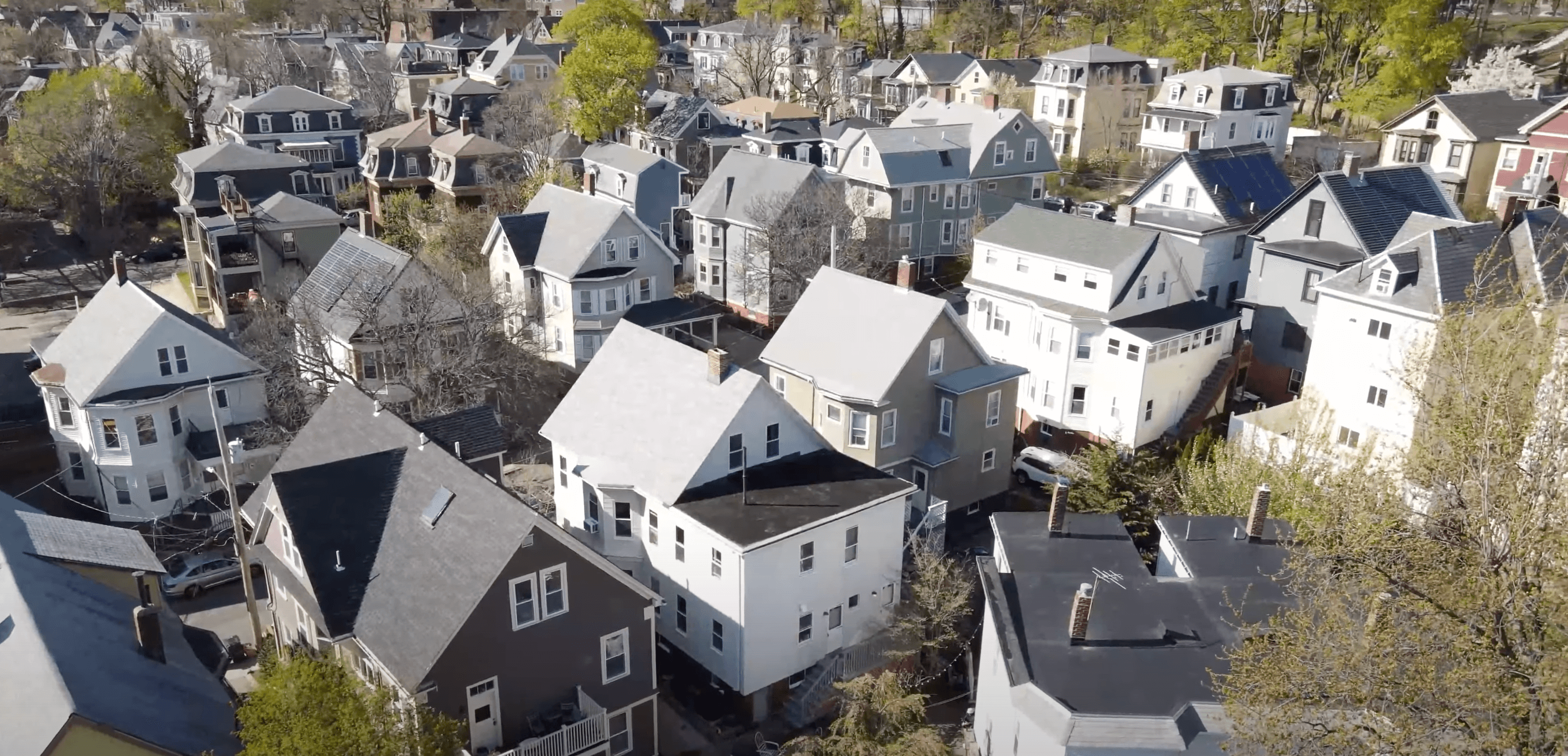 aerial view of Somerville
