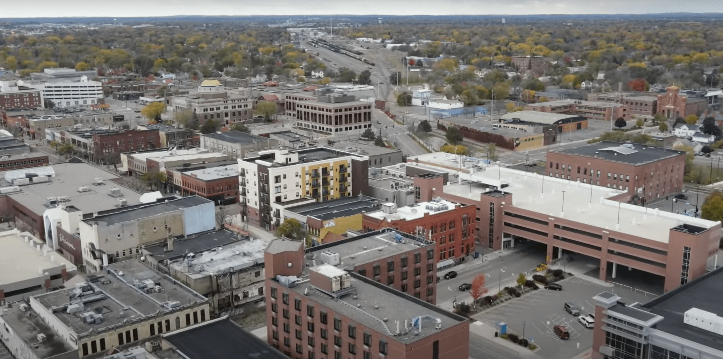 aerial view St. Cloud