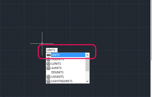Units command in Autocad