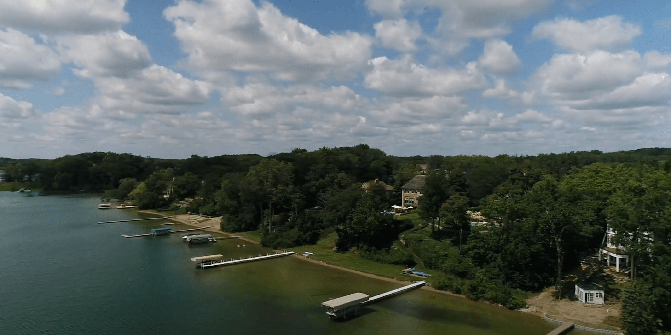 aerial view of West Bloomfield Township