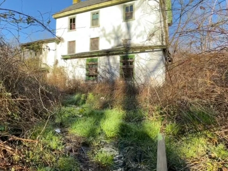 abandoned house in the middle of nowhere