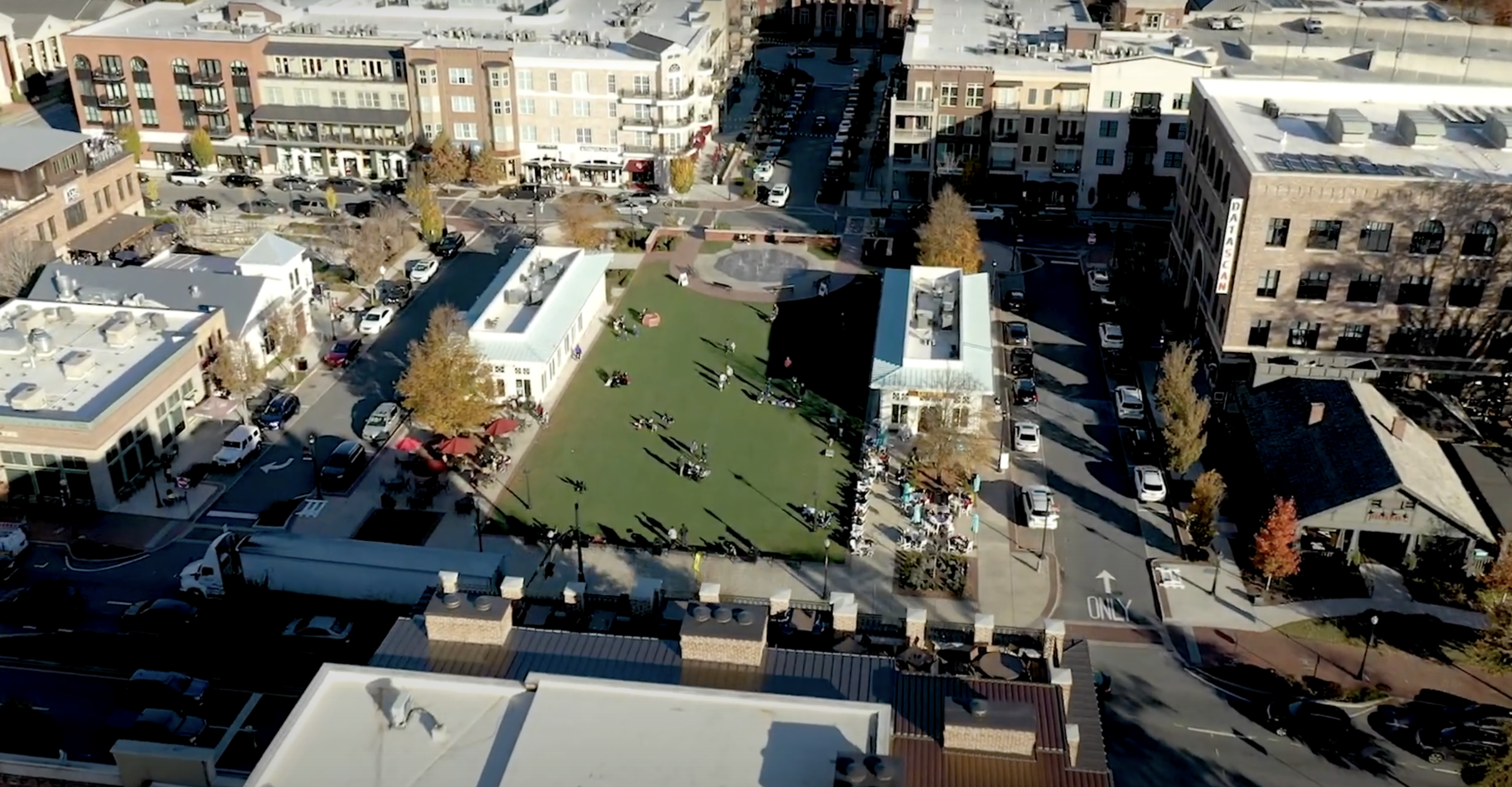 Alpharetta aerial view