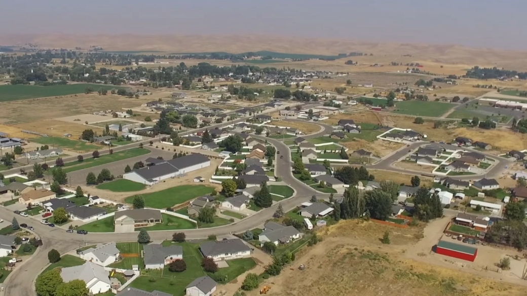 image from aerial view of Payette Idaho