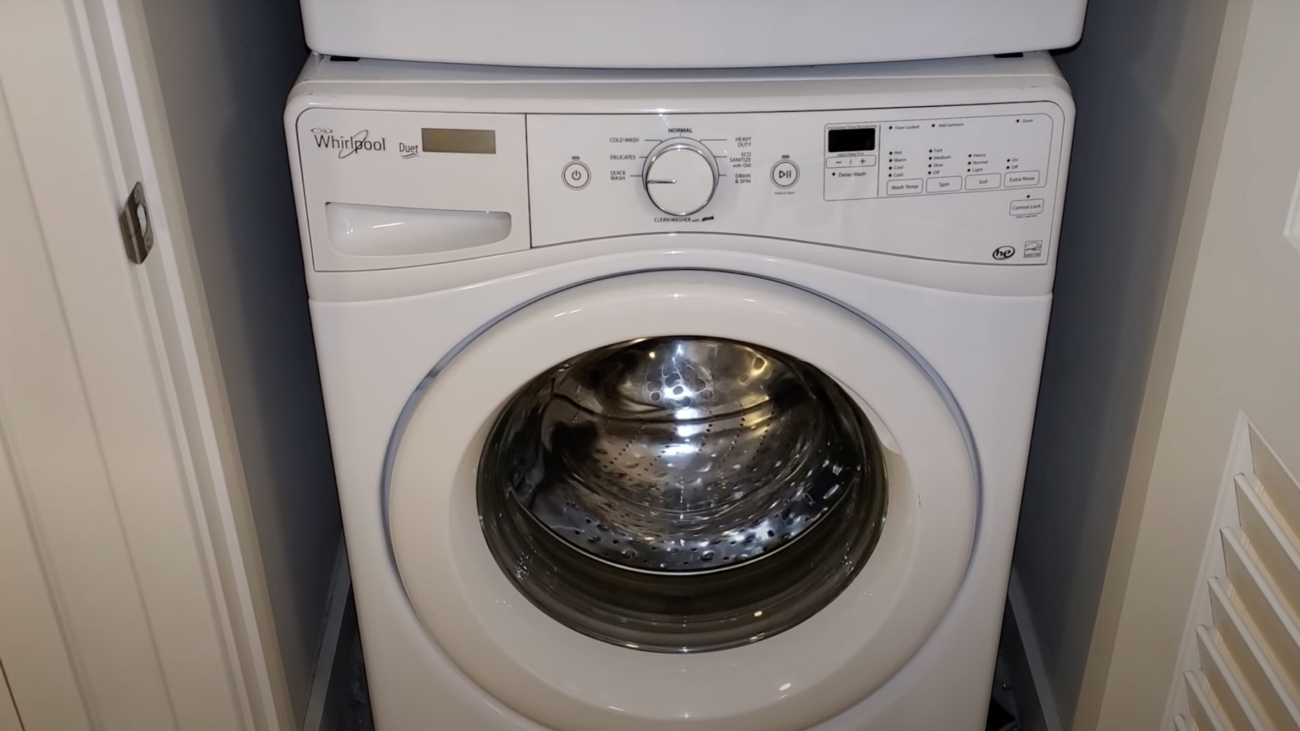 Whirlpool Washing Machine Door Locked Flashing photo